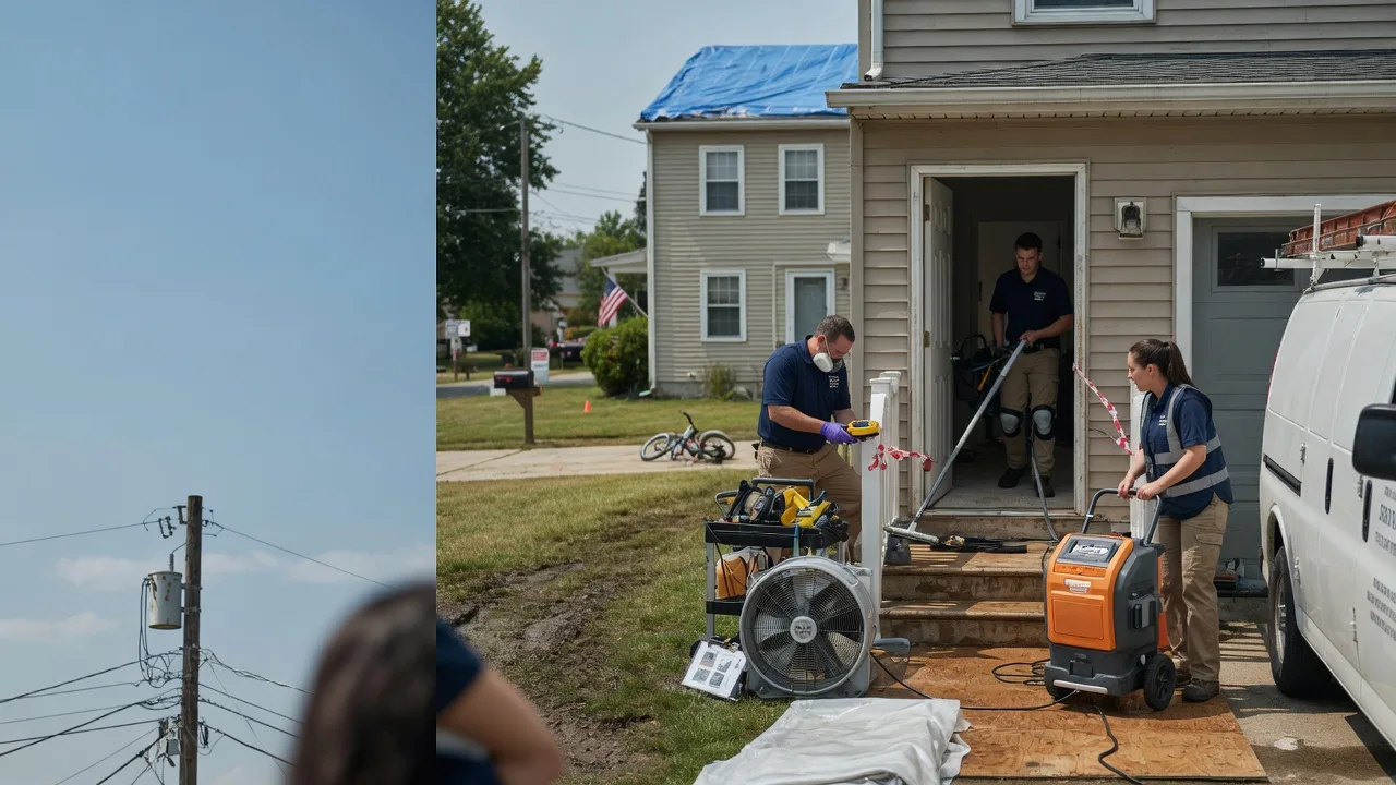Water Damage Repair in Mecosta, MI near me